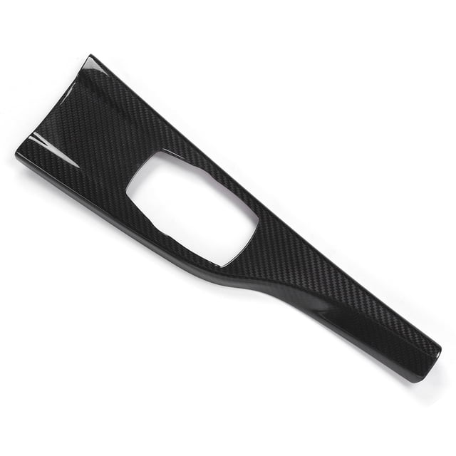 Carbon Fiber Multimedia Cover Console Multimedia Panel Cover Carbon Fiber Trim Fit For 3 4 Series F30 F31 F35 F34 F33 F36 2013-2019 RHD