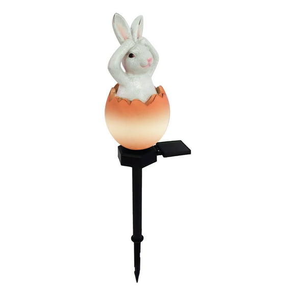TIELUTT Bunny Light Lights Cute Lighting Light Route Decoration Garden Solar Rabbit Garden Lamps Desk Lamp String of Lights with 8 Feet Table Lamp for Living Room Modern Star Light Paper Sunset Lamp