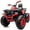Red, variant on Hikiddo Kids ATV 4-Wheeler, 24 Volt 4WD Ride On Toys for Big Kids w/ 2 Seater, 4x200W Motor, 5.6Mph Max Speed - Red