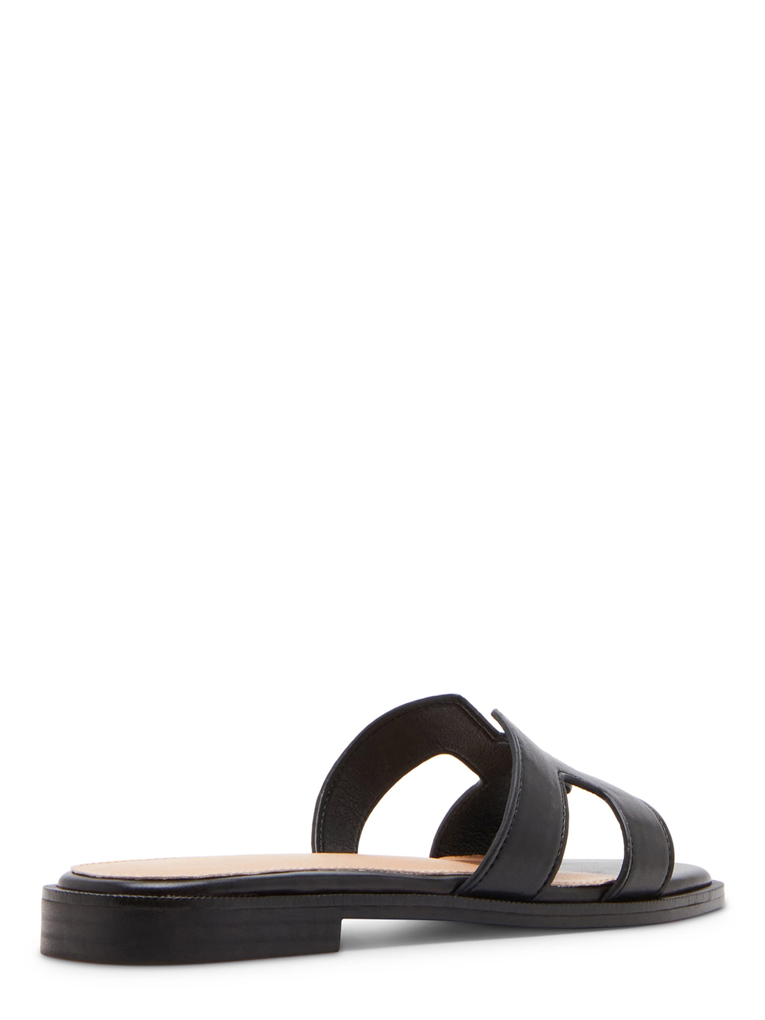 Madden Girl Women's Hailey Flat Slide Sandal
