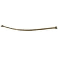 thumbnail image 5 of Kingston Brass CC3177 47-60 in. Edenscape Stainless Steel Adjustable Curved Shower Curtain Rod, Brushed Brass, 5 of 5