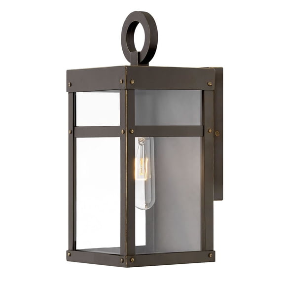 2806OZ-LL Hinkley Lighting Porter - 1 Light Extra Small Outdoor Wall Lantern in Transitional Style - 5.5 Inches Wide by 13 Inches High-Oil Rubbed