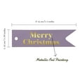thumbnail image 5 of Inkdotpot Pack Of 50 Real Gold Foil Paper Tags Merry Christmas Favor Hang Tags, 5 of 6