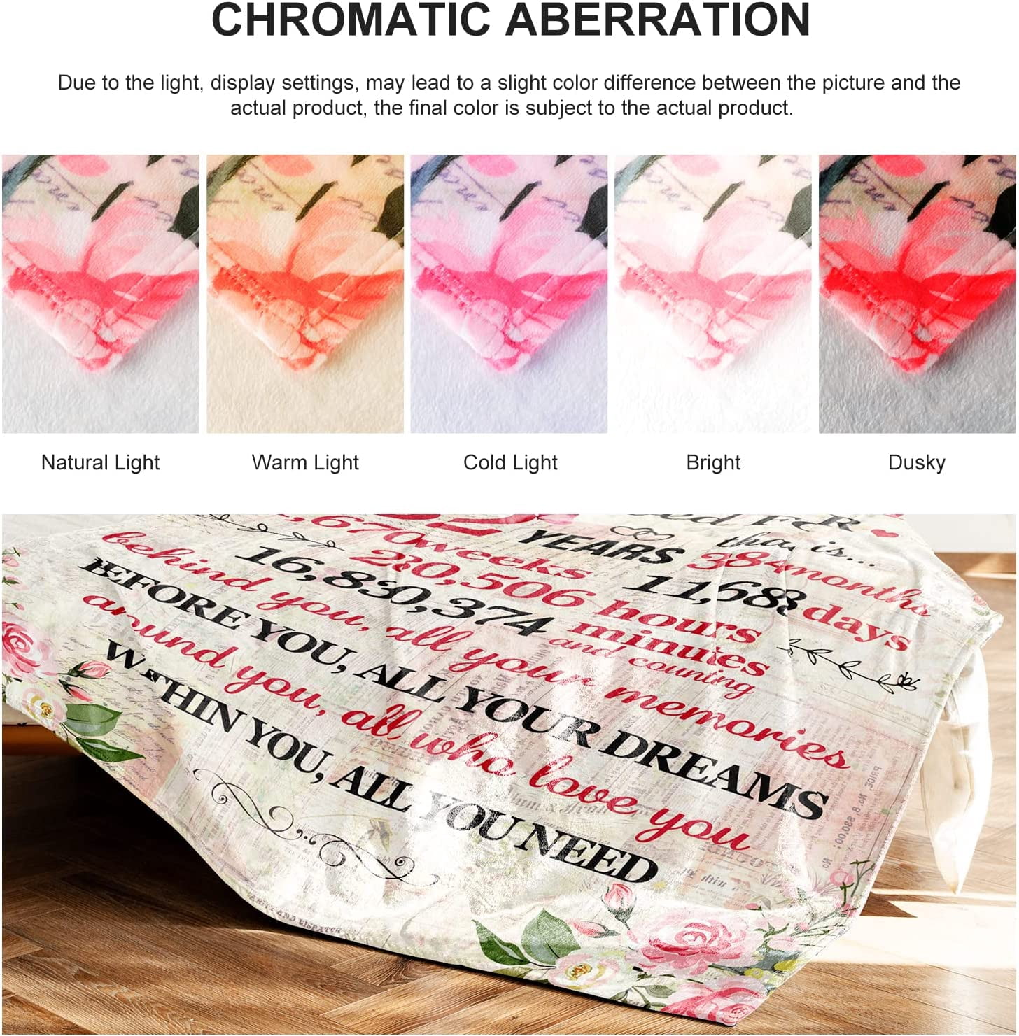 33rd Birthday Gifts for Women Happy 33rd Birthday Gifts for Her 33 Year Old Birthday Gifts for Women 33rd Birthday Decorations for Women Bestie Wife Sister Mom Friends 33rd Birthday Blanket