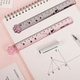 thumbnail image 3 of 15cm Cute Cat Paw Plastic Ruler Student Bookmarks Stationery Student Stationery, 3 of 5