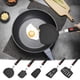 thumbnail image 1 of Espátulas antiadherentes, resistentes al calor hasta 600 °F, con gel de sílice, aptas para huevos y panqueques, juego de utensilios de cocina, para cocinar, compatibles con utensilios para hornear., 1 of 8