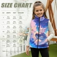 thumbnail image 7 of Pzuqiu Axolotl Girls Sleeveless Vests 2T Fall Winter Clothes Personalized Winter Lightweight Sleeveless Fleece Jacket with Pocket Fall Outfits Fashion Clothing for Daily Life, 7 of 7