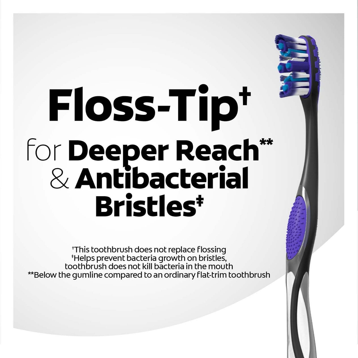 Colgate 360 Brosse à Dents Avancée à Pointe de Soie, Adulte Moyen Paquet de 1