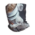 thumbnail image 2 of Hirioo Cat Astronaut In Space for Multifunction Beanie Hat for Men and Women Unisex for Winter Sports, Outdoor Activities, and Daily Wear, 2 of 8