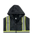 thumbnail image 2 of Buffalo Outdoors® Workwear Black Reflective Safety Midweight Field Jacket, 2 of 3