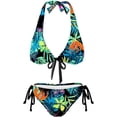 thumbnail image 4 of NICKSUN Women's Bikini Sets Two Piece Bathing Suits Sexy Halter Padded Bikini Swimsuits, 4 of 7