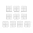 thumbnail image 1 of AMLESO 2X Disposable Shower Drain Catcher Floor Sink Strainer Sticker for Sewer, 1 of 8