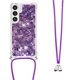thumbnail image 1 of Funda FOXDOCK para Samsung Galaxy S25 con Cuerda Ajustable, Brillo Líquido, Protección Antigolpes y Lente – Ideal para Regalo, 1 of 6
