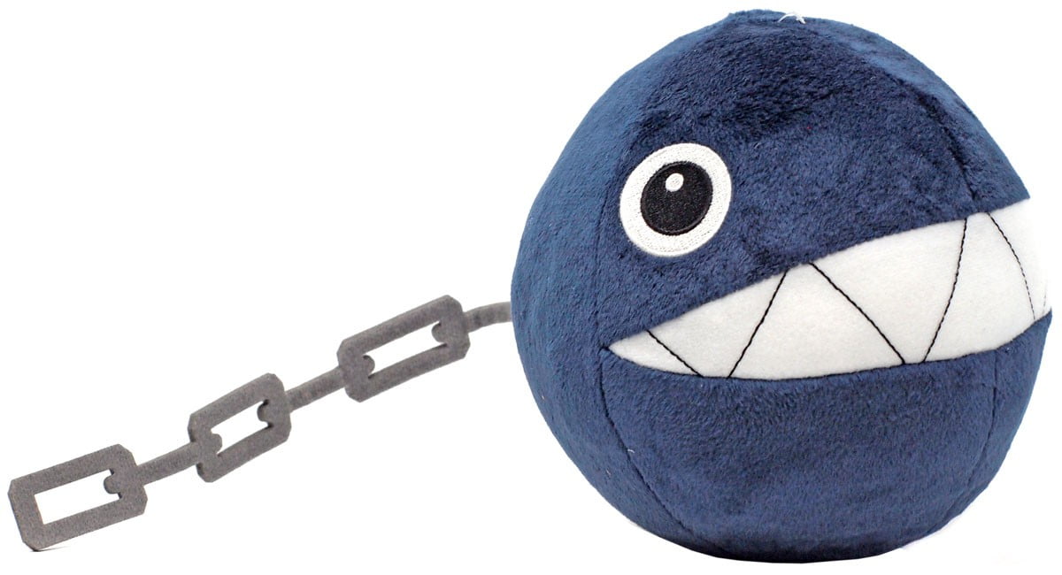 Super Mario All Star Collection Chain Chomp Plush 