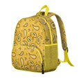 thumbnail image 5 of Floral Abstract Backpack - Waterproof Ergonomic School Bag with Durable Reinforced Stitching, 5 of 5