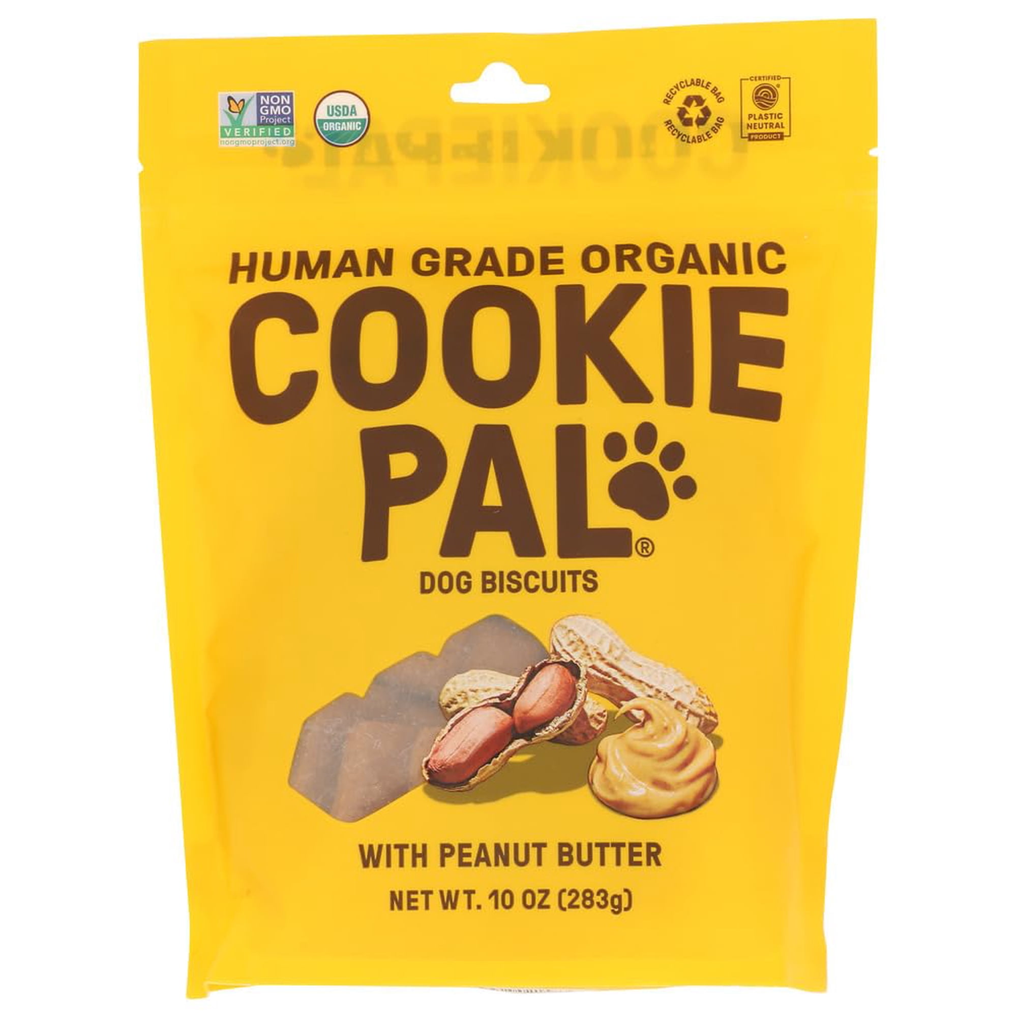 (Pack Of 8) Cookie Pal Treat Dog Peanut Butter Biscuits 10 Oz