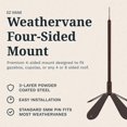 thumbnail image 4 of EZ Vane EZ1411-PT Golden Retriever Chien Weathervane avec Support de Poteau, 4 of 4
