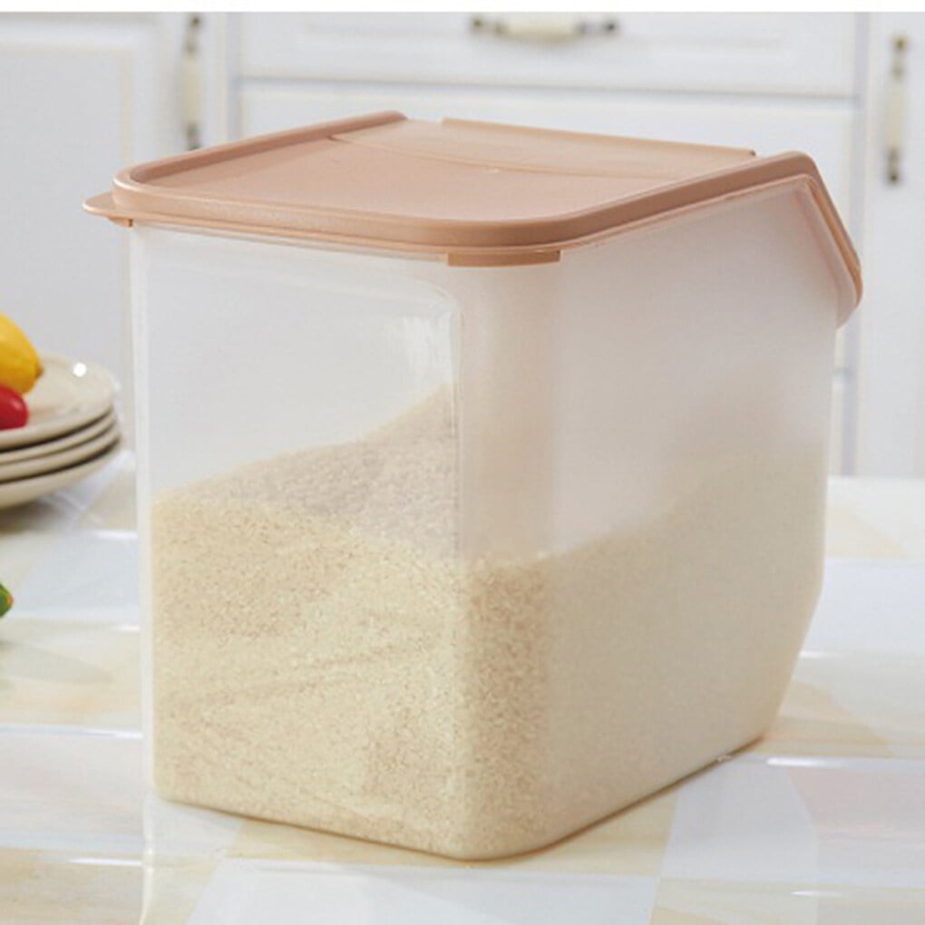 Rice Storage Bag, Airtight Collapsible Emergency Water Jug Container Bag,  20PCS（Multi-Spec）- with Lids Moisture Resistant Home Essentials, for  Cereal