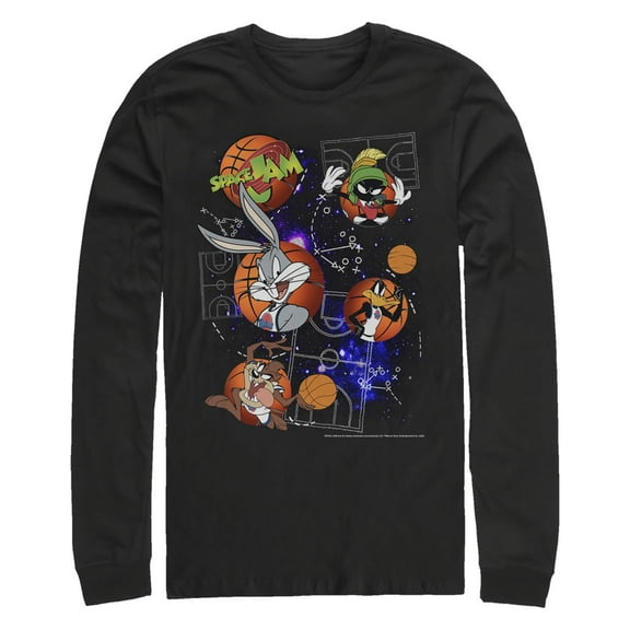 Men's Space Jam Toon League  Long Sleeve Shirt