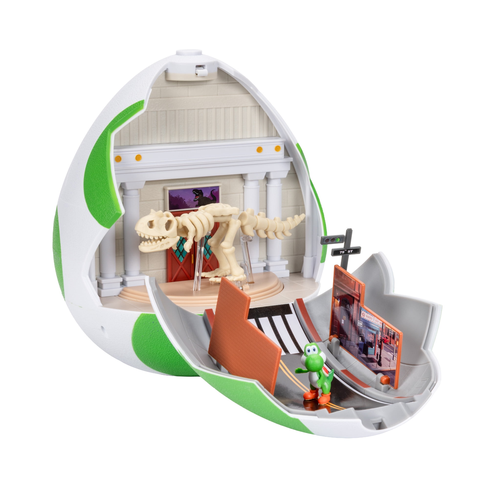 The Super Mario Galaxy Movie – Yoshi Egg Playset with 1.5 inch Yoshi and Exclusive Fire Mario Action Figures