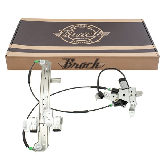 Brock Window Regulator w/ Motor for 2000-2006 Tahoe Rear Left 19260050 2000-2006 Yukon