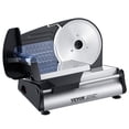 thumbnail image 3 of VEVOR Meat Slicer, 7.5 inch Electric Deli Food Slicer, 180W Meat Cutter with two Premium SUS420 Blades, 0-0.6 inch Adjustable Thickness,Food Slicer Machine for Meat,Hard Bread and Cheese,Home Use, 3 of 9