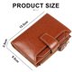 thumbnail image 2 of Cartera pequeña Apuakthei para mujer, de piel auténtica, plegable, compacta, pequeña, para mujer, 2 of 6