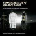 thumbnail image 6 of 3157 LED Backup Reverse Light Bulbs Kit 6000K Super Bright for Hummer H3 H3T, 6 of 10