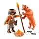 thumbnail image 2 of Neandertal con Tigre Dientes de Sable Playmobil 13 Piezas, 2 of 4