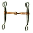 thumbnail image 1 of Coronet 245373 4.75 in. Tom Thumb Copper Mouth Western Snaffle Bit Colt Breaking, 1 of 1