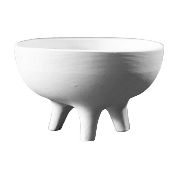 Maceta de cerámica con trípode Strade Fareast Limited bandeja Ding 17x10cm