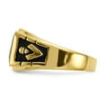 thumbnail image 3 of Bague Masonique pour Hommes en Or Jaune 14K, 3 of 4