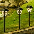 thumbnail image 6 of Kieccall Outdoor Solar Led Glass Stainless Steel Garden Lights Lamp 2-Pc Set For Yard Pathway, 6 of 8