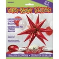 thumbnail image 6 of Large Foil 12 Point Star Balloon, 27 in, Gold, 1ct, 6 of 7