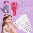 thumbnail image 3 of Máquina Perforadora De Bricolaje Grapadora de diamante brillante con 120 piezas de diamante de plástico para niñas (diamante de plástico) Ndcxsfigh  libre de BPA, 3 of 8