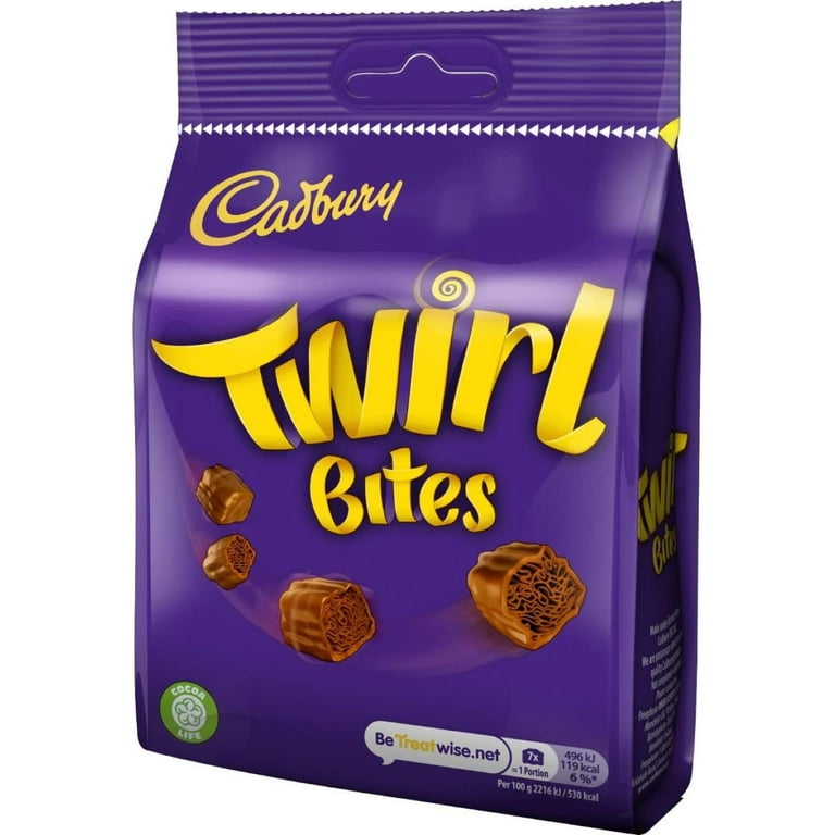 福袋 オンライン Bites Twirl Cadbury Chocolate Buy (Bulk Bags 109g x 10 チョコレート
