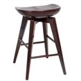 thumbnail image 1 of Bowery Hill 24" Swivel Bar Stool in Cappuccino, 1 of 1