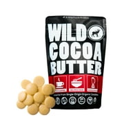 Raw Cocoa Butter Wafers (16 oz) by Wild Foods - Organically grown, Unrefined, Non-Deodorized, Food Grade, Fresh, Excellent For Cooking and Skincare