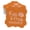 Orange, variant on Inkdotpot Kiss The Miss Goodbye Bridal Shower Bottle Tag Real Rose Gold Foil Favor Bracket Shape Hang Tags Pack Of 50