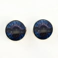 thumbnail image 3 of Dark Raven Purple  Blue Viking Sew-On Button Glass Eyes, 3 of 8