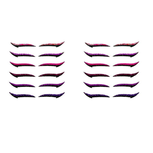 12 pares de pegatinas reutilizables para párpados, contorno instantáneo, tapa con alas, cosmético EasyApplica Wmkox8yii hjk1453