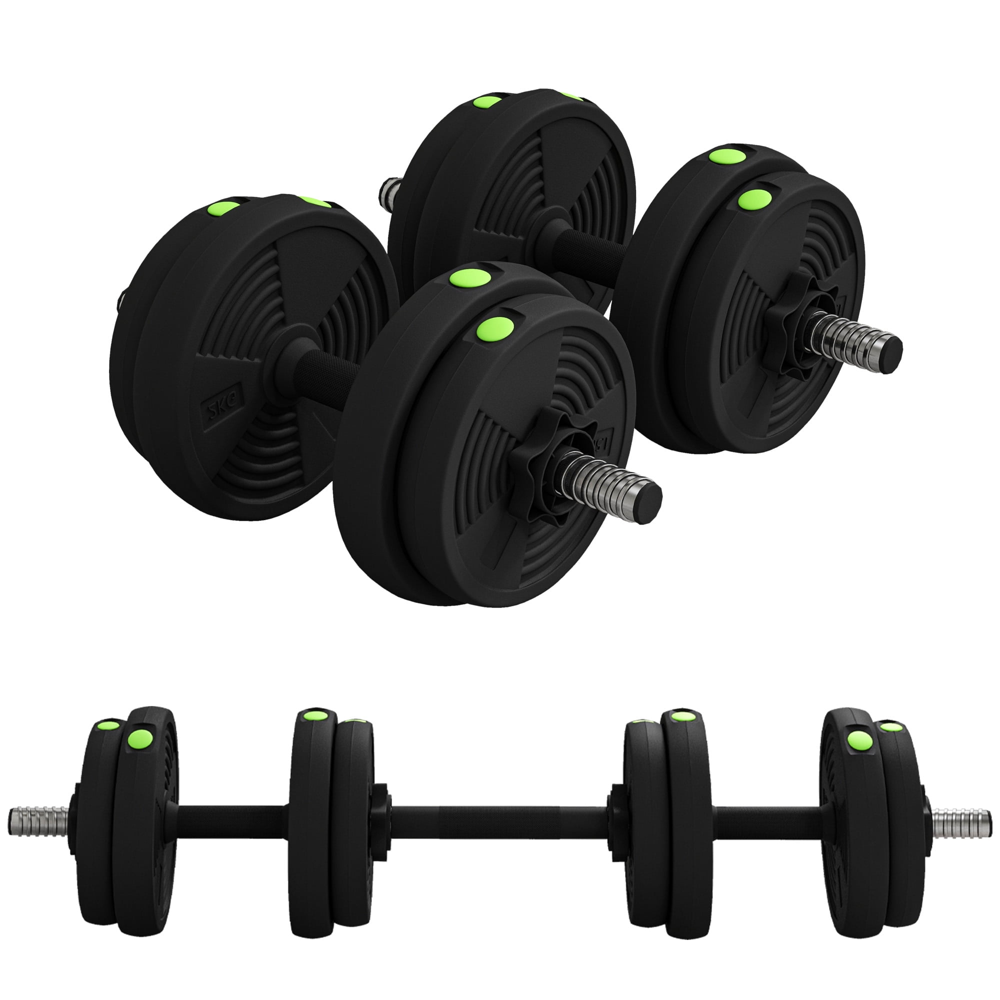 Adjustable barbell and dumbbell set sale
