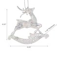 thumbnail image 2 of Rocking Reindeer Ornament - Set of 12, 2 of 3