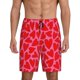 thumbnail image 1 of Fotbe Love Heart Pantalones Cortos de Pijama para Hombre, Ropa de Dormir, Pantalones de Pijama Cortos para Hombre-XX-Large, 1 of 6