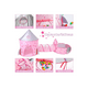 thumbnail image 3 of Casita Para Niños Juegos Tienda Alberca De Pelotas 3 En 1 rosa, 3 of 5
