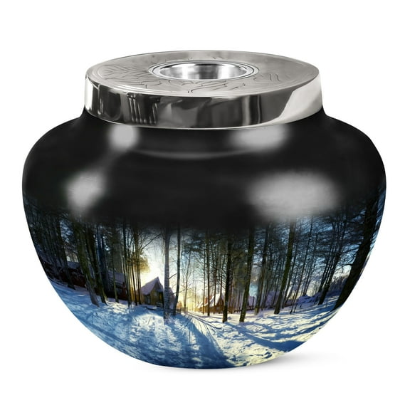 KARYLIZ Flower Urn For Ashes For Women & Men - Cremation Urns For Human Ashes, Urn For Ashes Adult Male, Cremation Cremations For Ashes