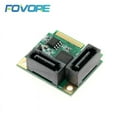 thumbnail image 4 of Adaptateur Convertisseur 2 Ports Mini PCI-E PCI Express vers SATA 3.0, Carte d'Extension de Disque Dur pour Windows Mac Linux OS Rouge, 4 of 5