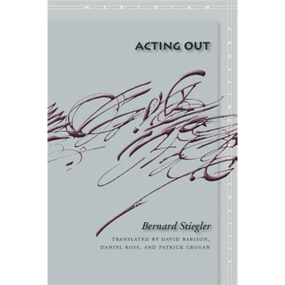 Pre-Owned Meridian: Crossing Aesthetics: Acting Out (Hardcover)
