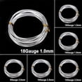 thumbnail image 2 of 1/1.5/2/2.5/3mm 5m Long Aluminum Craft Wire Materials DIY Jewelry Making Craft, 2 of 3