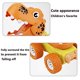 thumbnail image 2 of Juguete de dinosaurio, coche de juguete, juguete de dinosaurio para niños de 3 a 5 años, juguete de niña de 3 a 4 años, juguete de coche para empujar y (Tyrannosaurus Rex, amarillo) Sincero Hogar, 2 of 6